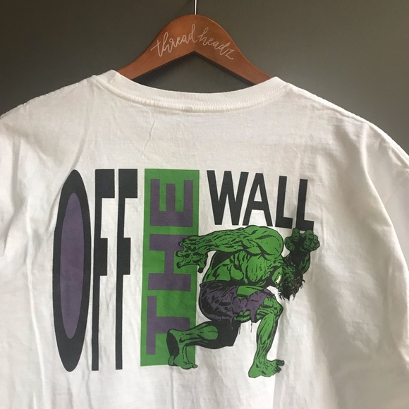 Vans Other - Vans x Marvel Hulk Off The Wall Shirt •Large•